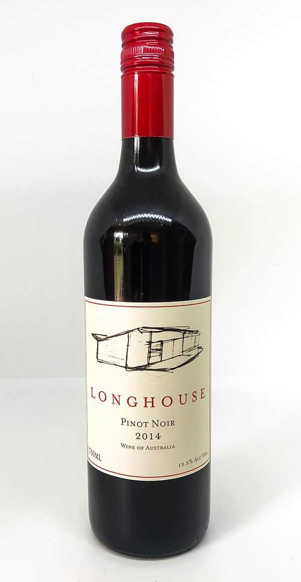 Pinot Noir, Longhouse Wines, Pokolbin, Hunter Valley